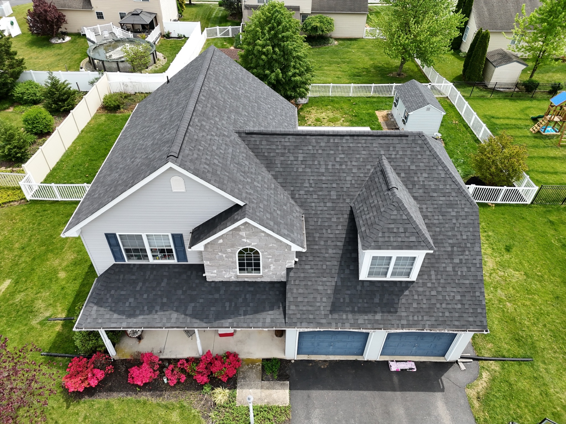 Slate Gray Architectural — Family Residence · Spring Grove